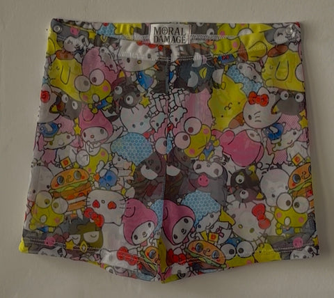KITTY CHAOS MESH SHORTS